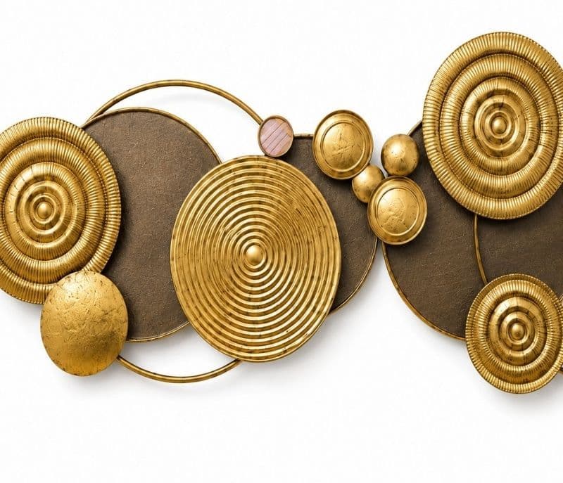 Image 3 for 15861 AE Metal Wall Art Set of 2