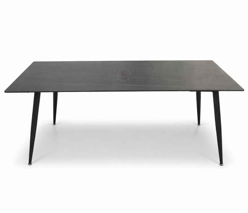 Image 9 for Mendy 1+6 Seater Sintered Marble With Leatherette Upholstery Dining Set (BSK OTD)
