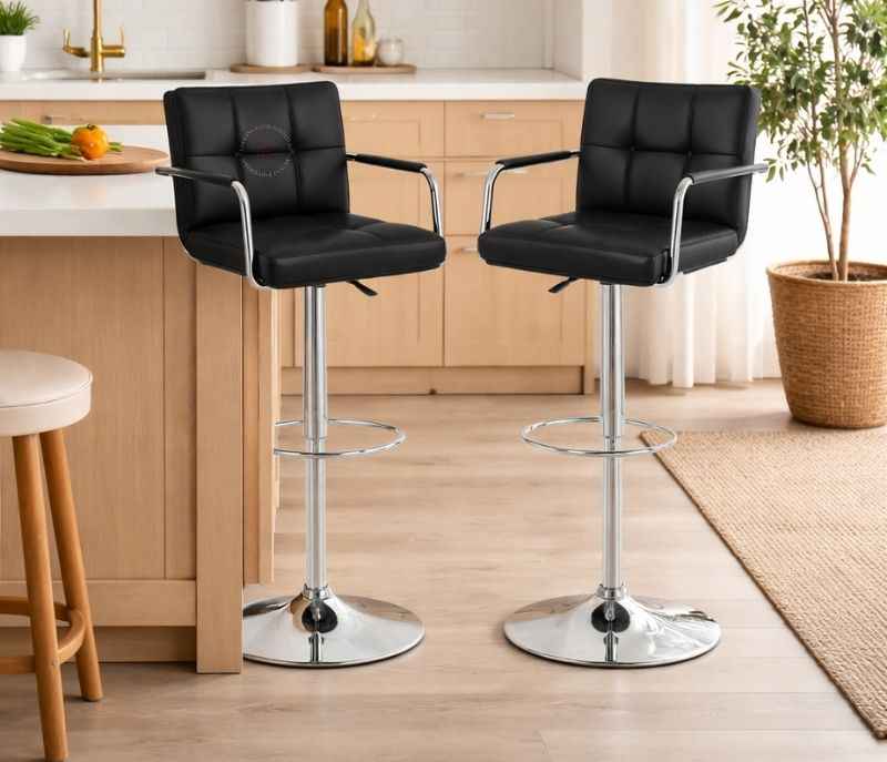 Image 1 for Box Barstool With Handle (PM)