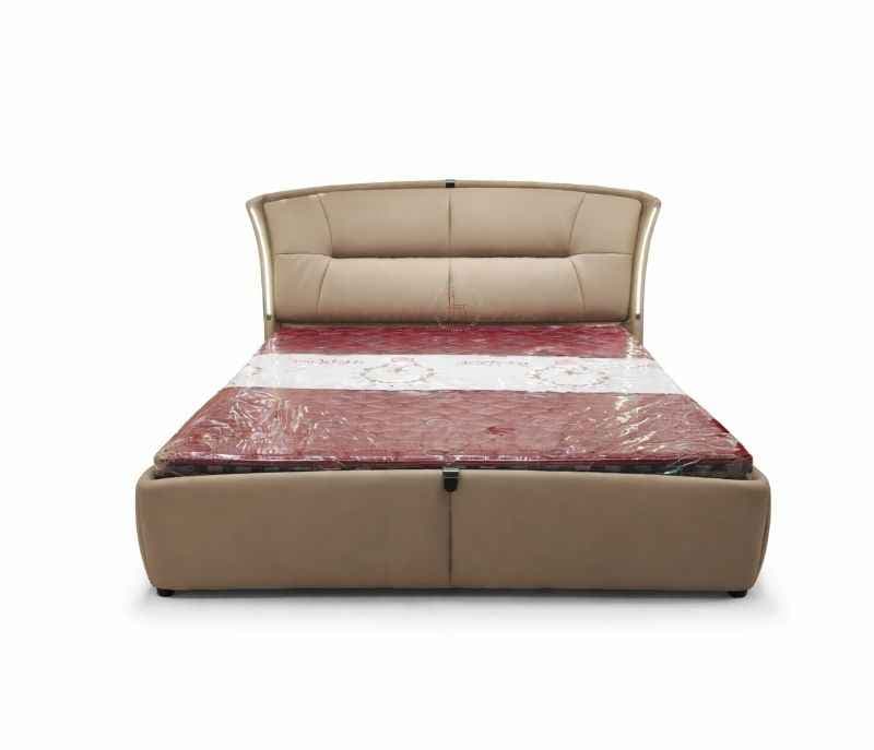 Image 4 for 2528 King Size Without Storage Pine Wood Frames With Leather Upholstery (HYD)