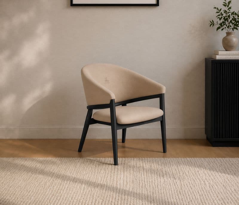 Image 1 for Dining Chair-2022 Stand Black/Textured (MRM)