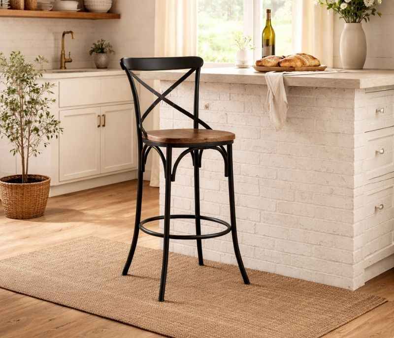 Image 1 for X Metal Bar Chair (PM)