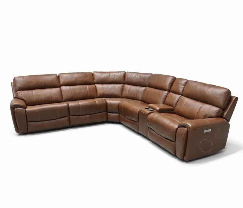 Image 5 for U70675HM 2+2+ Corner + Console Body Touch Leather (BTM)