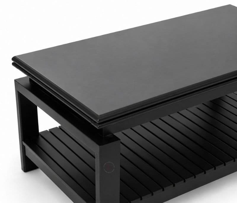 Image 4 for Glanza Center Table Solid Rubber Wood (ZAM) (OWD)