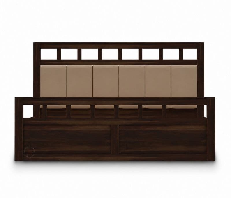 Image 3 for Mia Plain Sheesham Wood Bed (WI)