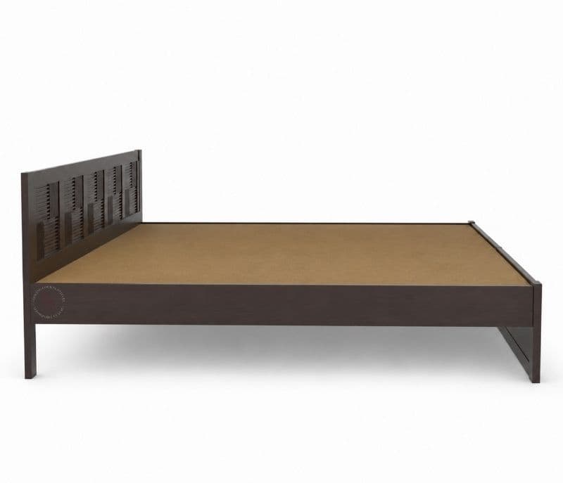 Image 4 for Yugen Plain Sheesham Wood Bed (WI)