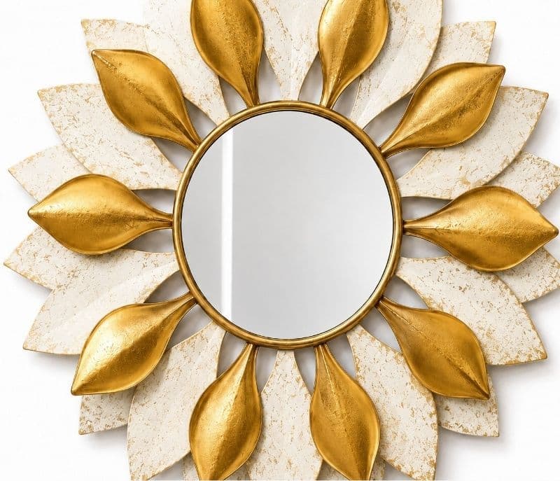 Image 3 for HYC 1490M Metal Wall Mirror