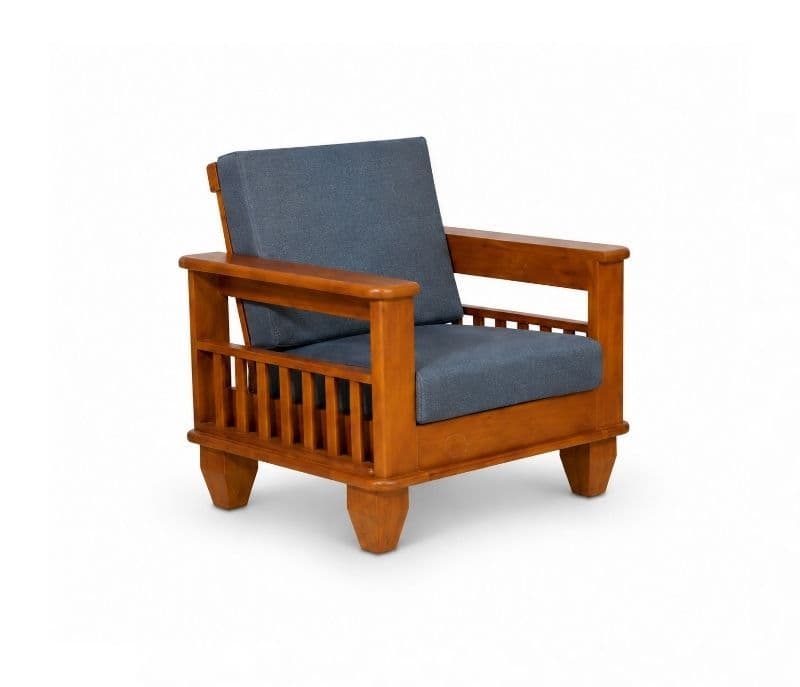 Image 6 for Emrald Sofa 3+1+1 Seater Solid Rubber Wood (ZAM) (OWD)