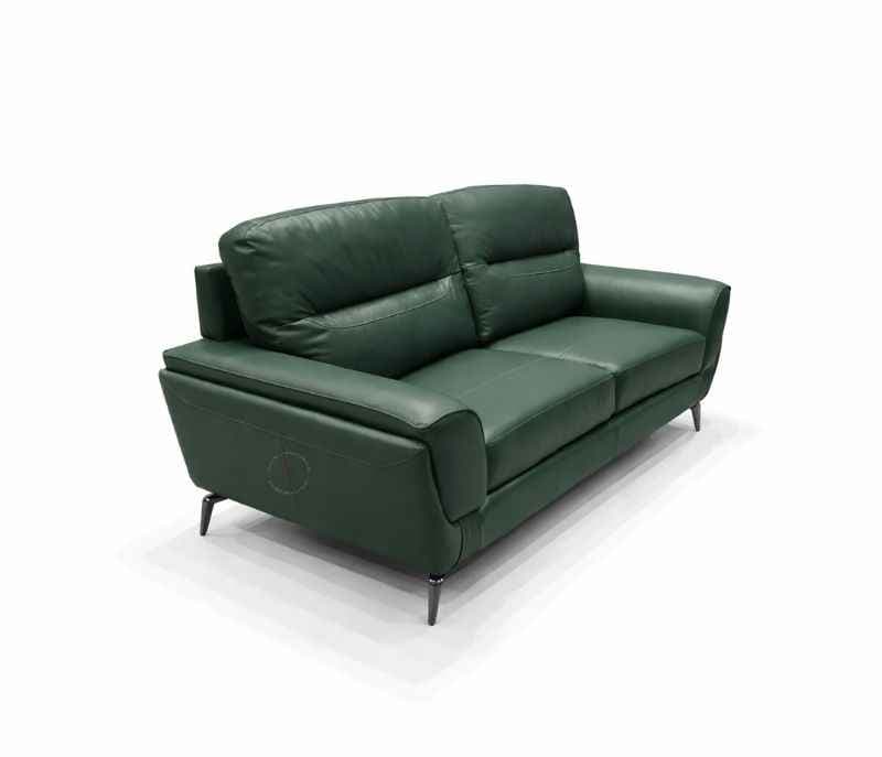 Image 4 for JH 317 Sofa (Green) 3+2 Seater Body Touch Leather (EC)