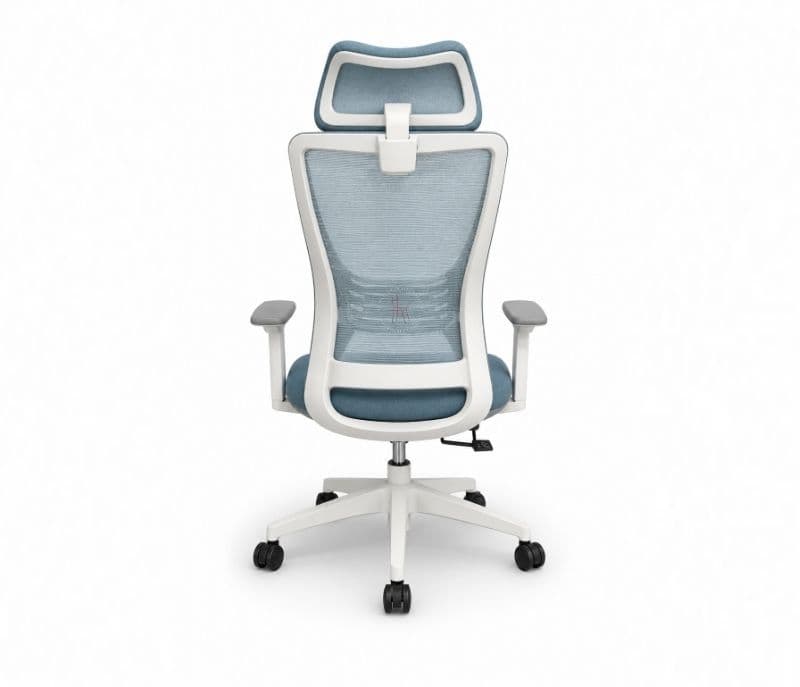 Image 4 for Camry HB White And Grey Special Office Chair (PM)