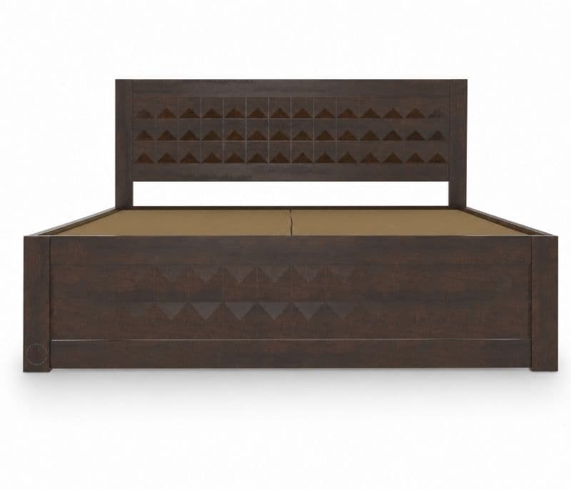 Image 4 for Nido Plain Sheesham Wood Bed (WI)