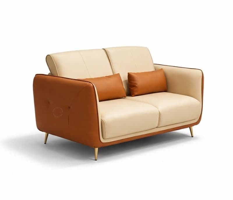 Image 7 for Intruder Modern Sofa 3+2 Seater Leatherette (Brown) (HYD)(BWD)