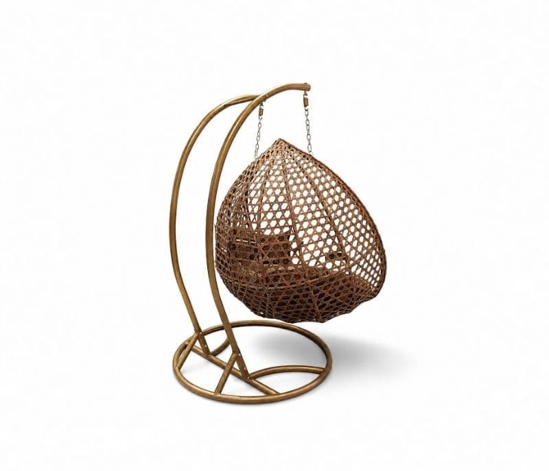 Image 9 for 2 seater Hanging swing premium handwoven heavy-duty metal frame (CP OTD)