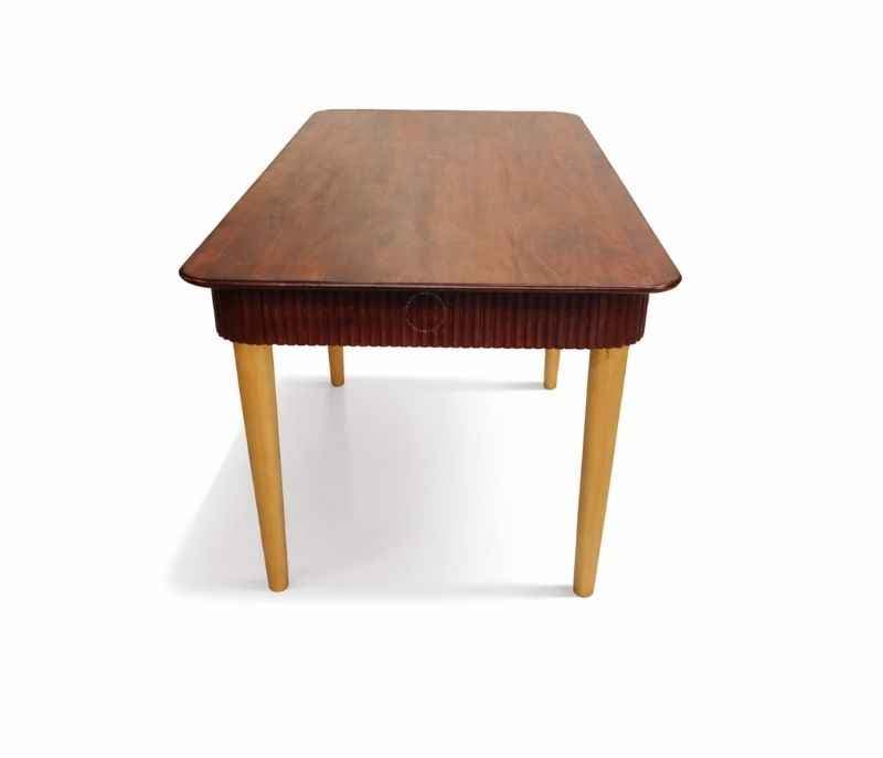 Image 11 for Fluted 1+6 Seater With Wooden Top Dining Set (BSK OTD)