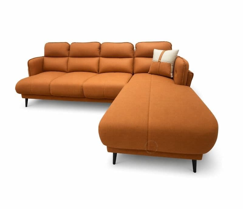 Image 7 for Austin Sofa 3+Lounger Micro Suede Fabric (HYD)