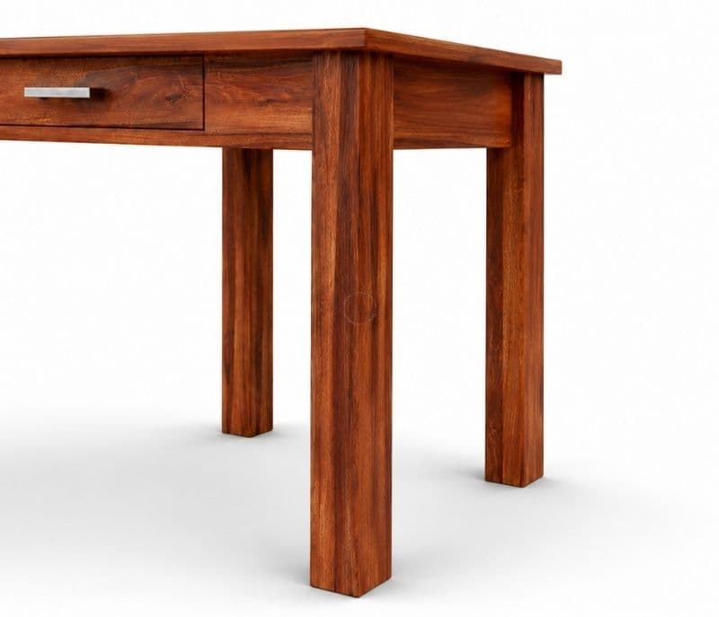 Image 5 for Studora Study Table Solid Sheesham Wood (Honey Finish) (SCV_PKU)