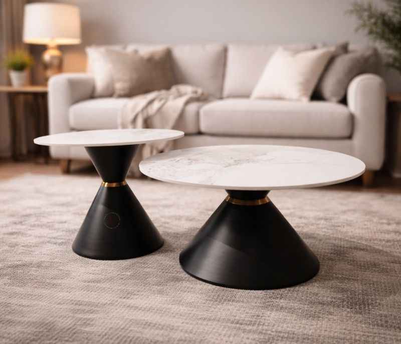 Image 1 for A42 Centre Table Ceramic Base Metal (HYD)(CP)
