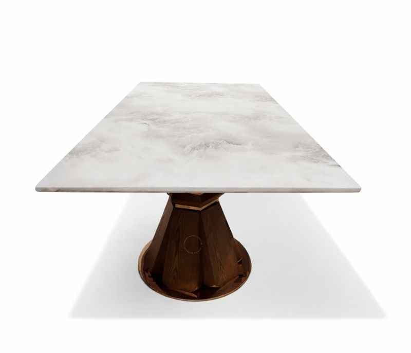 Image 11 for 6657/654/8009 Marble Top 1+6 Dining Set