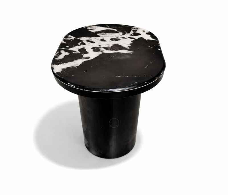 Image 4 for CJ 280 Small Marble Top Wooden Base
