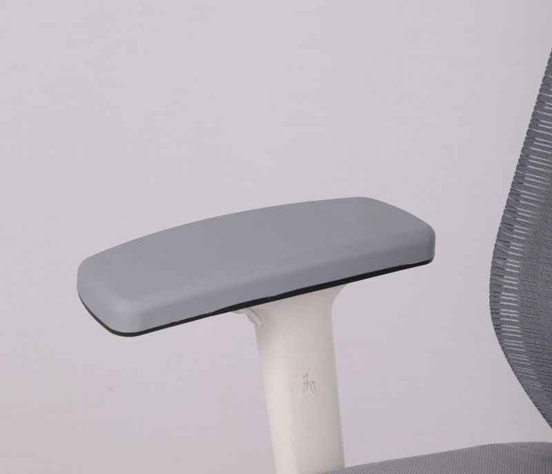 Image 8 for Twister HB White Ergonomic High-Back Mesh Office Chair Adjustable Height Revolving Study Work from Home Chair (WFH)/Computer Desk Chair Back Lumbar Support Ergonomic Chair Tilting Arm Support