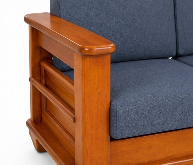 Image 4 for Emrald Sofa 3+1+1 Seater Solid Rubber Wood (ZAM) (OWD)
