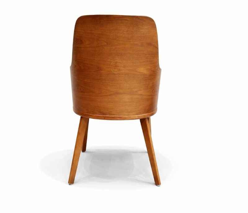 Image 5 for 2110 Oak Wood Dining Chair with Premium Leatherette Upholstery