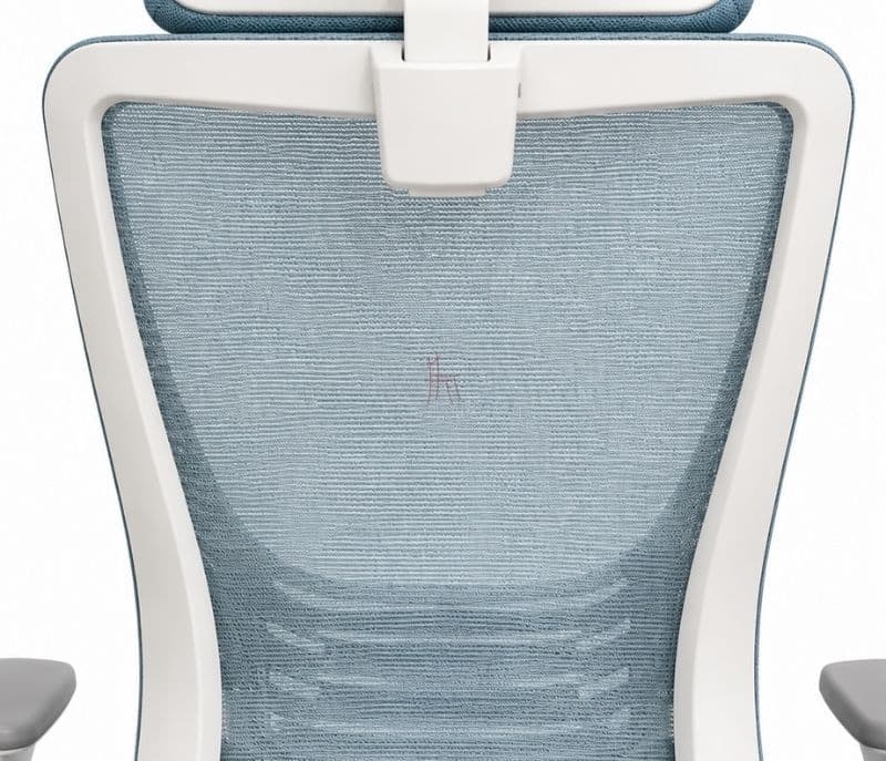 Image 5 for Camry HB White And Grey Special Office Chair (PM)