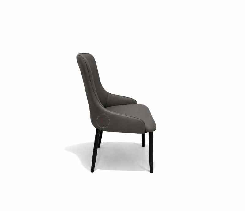 Image 6 for 30807 Artificial Leather Base Rubber Wood 1+4 Seater