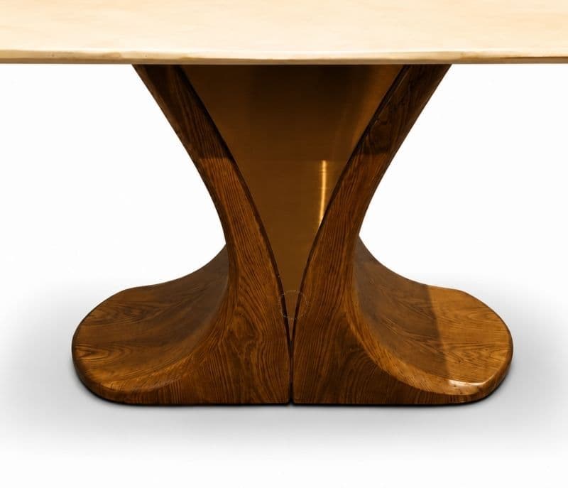 Image 7 for Dining Table 4+1 - 102/2513 Marble Top (CP)