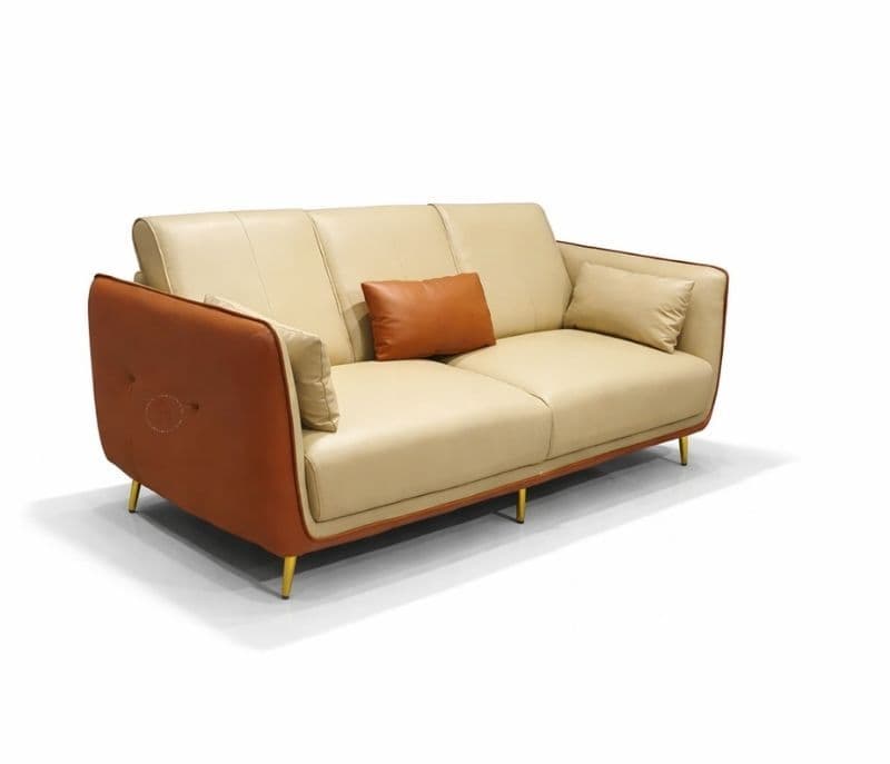 Image 3 for Intruder Modern Sofa 3+2 Seater Leatherette (Brown) (HYD)(BWD)
