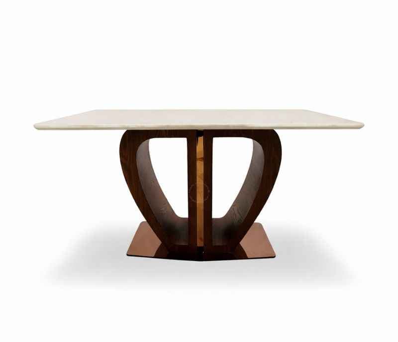 Image 9 for Onyex Marble 140*80, Base 683,DC 703 Walnut (HYD)