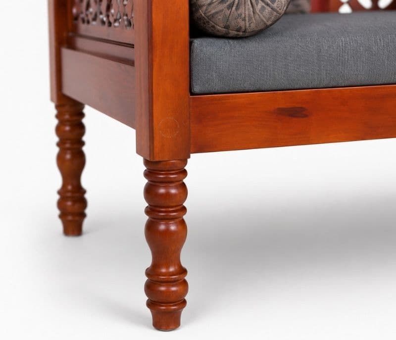 Image 5 for King Diwan Solid Rubber Wood (ZAM) (OWD)
