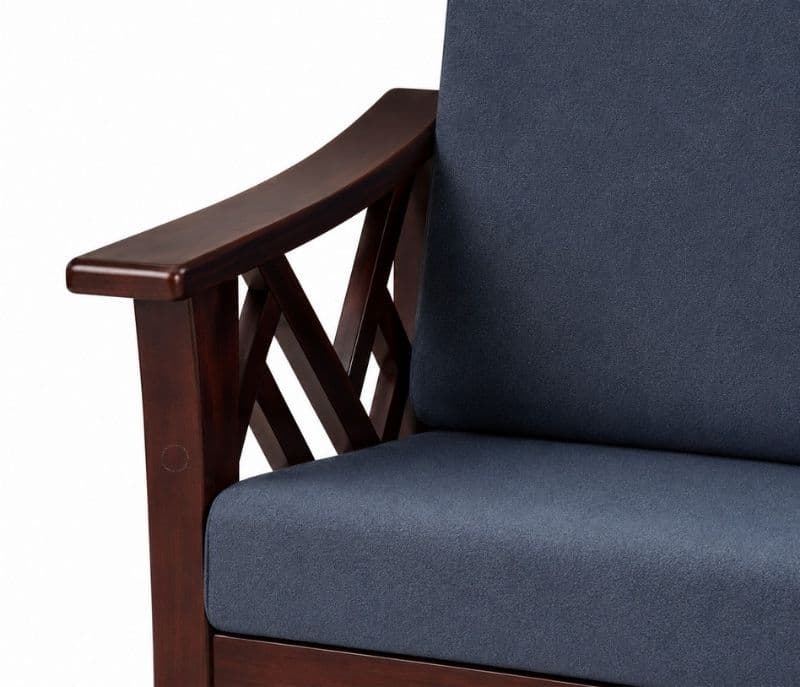 Image 4 for Oscar Sofa 3+1+1 Seater Solid Rubber Wood (ZAM) (OWD)