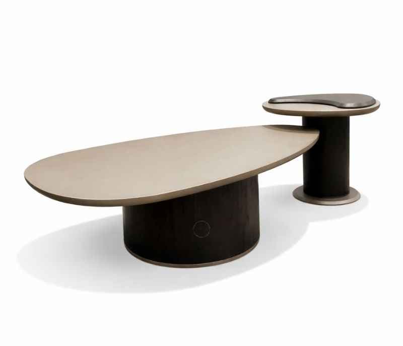 Image 3 for Centre Table - 9965 With Duco finish Top And Metal Base (CP OTD)