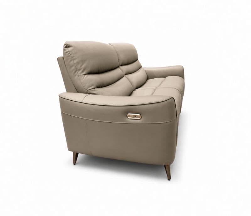Image 10 for 6655 Electric Recliner 3+2 Leather Half