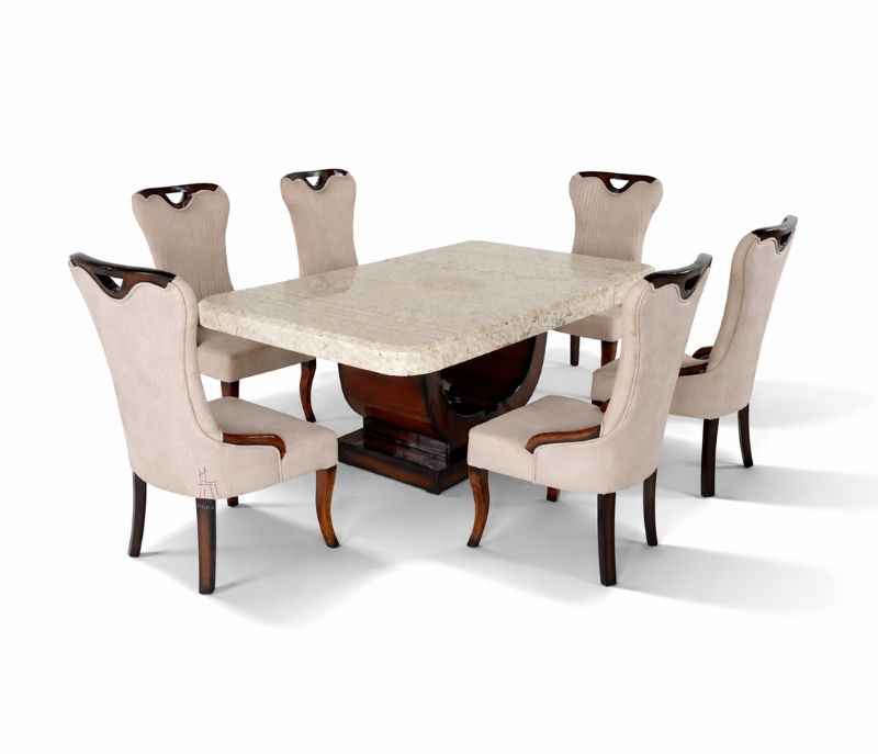 Image 8 for Diya Handle 1+6 Dining Set (RCH TD) (OWD)