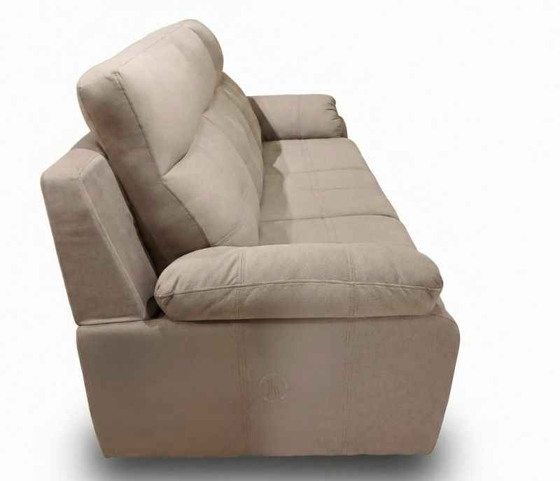 Image 7 for Atlas Comfort Sofa 3+2+1 Seater Velvet Suede Fabric Brown