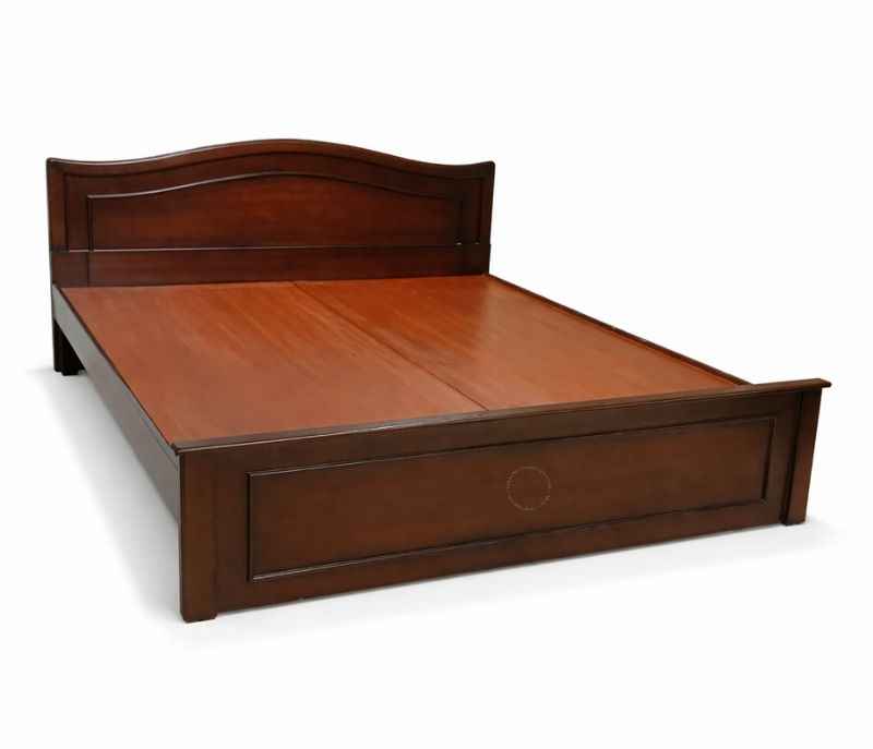 Image 4 for Mala King Sized Bed Without Storage (Block Board, Dark Brown)