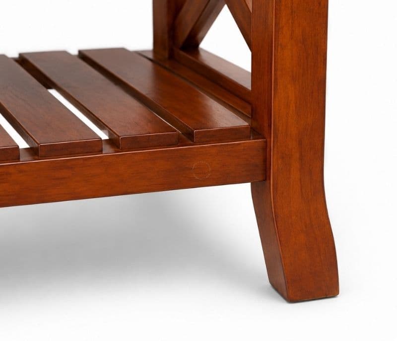 Image 5 for X Center Table Solid Rubber Wood (ZAM) (OWD)