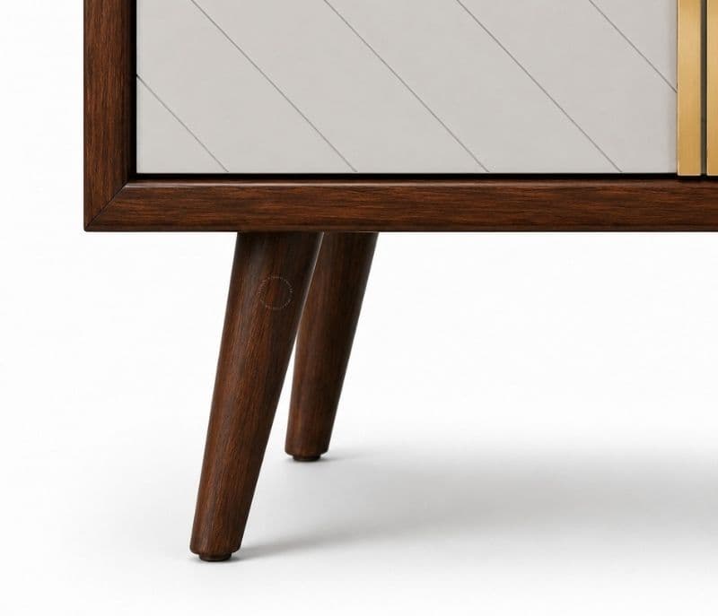 Image 5 for Lara 3 Drawer 2 Door SideBoard Cabinet Sheesham Wood (WI)