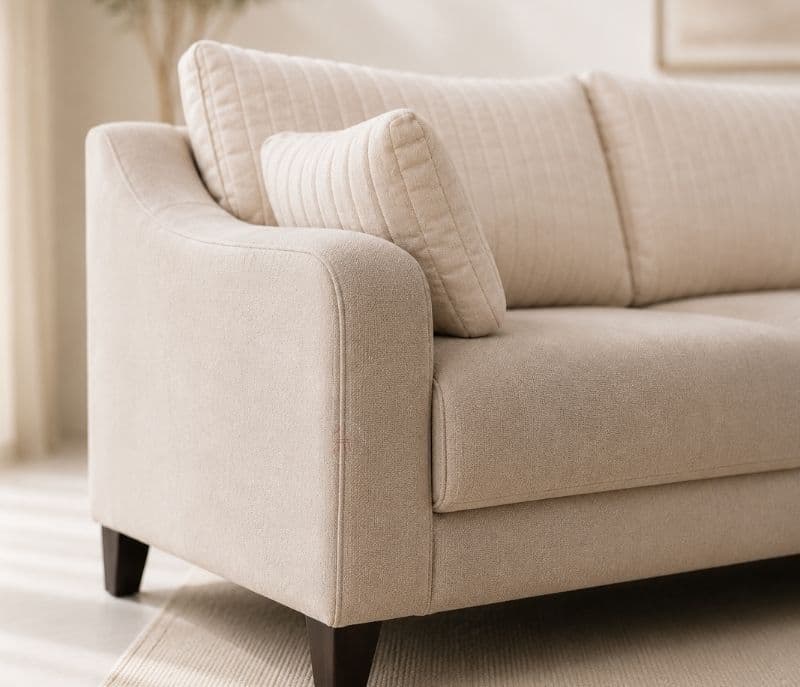 Image 5 for Teddy Sofa 3+2 Sofa Velvet Suede Fabric (KORA)(BWD)(WF)(BS-EC)