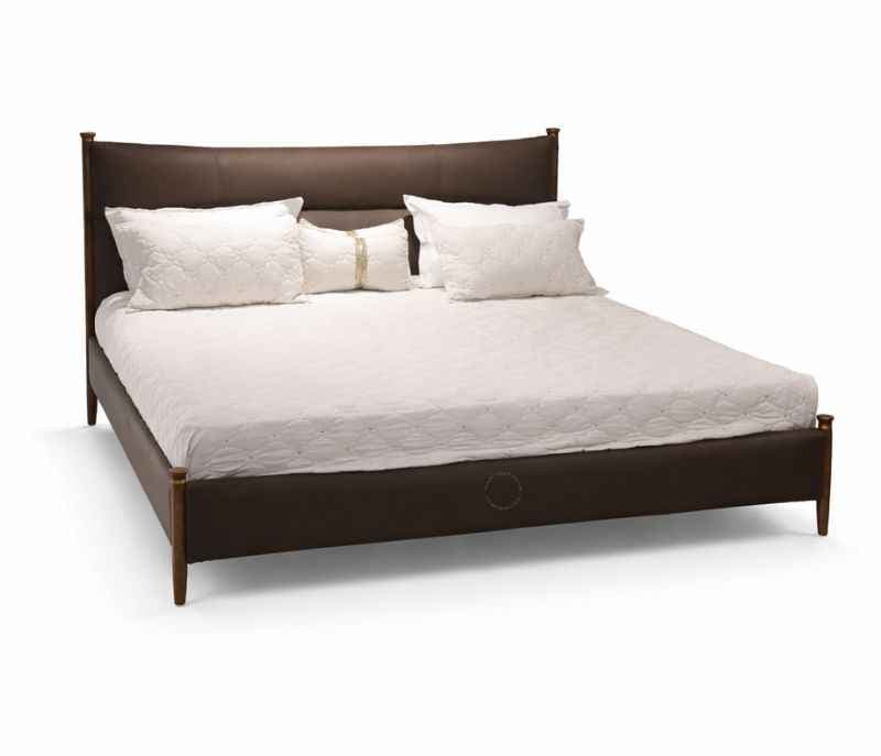 Image 3 for 2502 Queen Size Leather Bed without Storage (HYD)