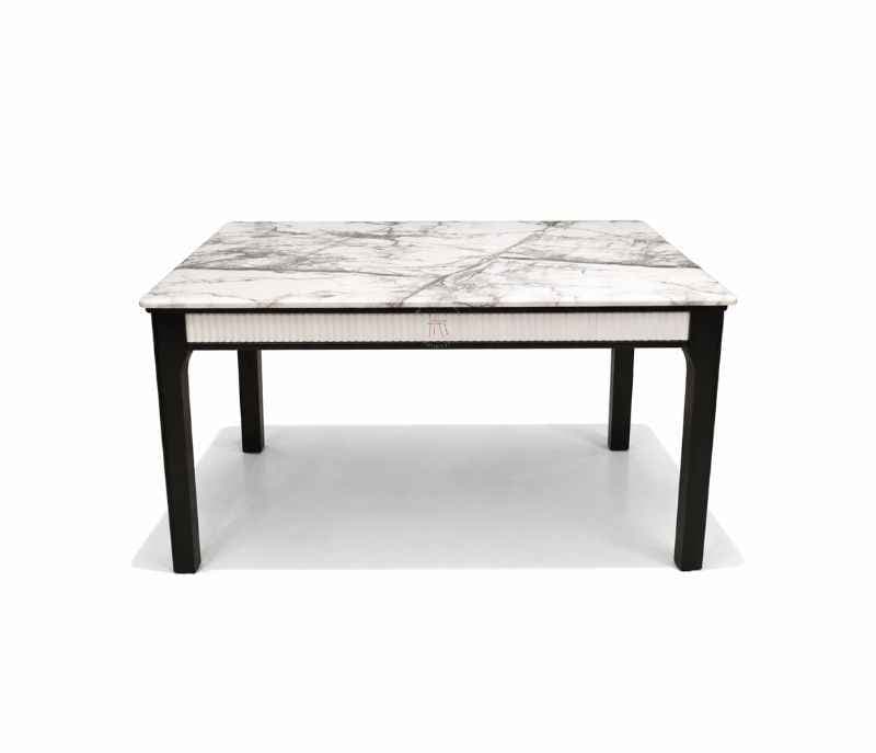 Image 8 for 30807 Artificial Leather Base Rubber Wood 1+4 Seater