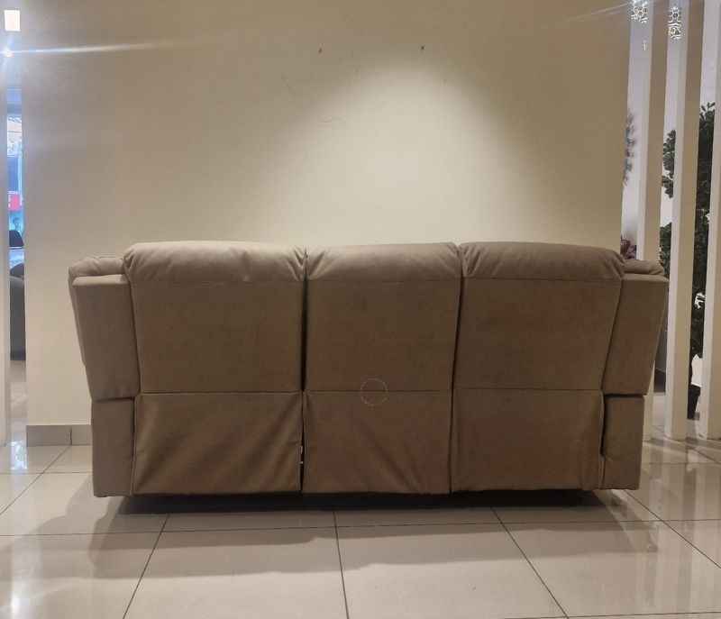Image 13 for JHR195 - 59929 3+2 Manual Recliner Velvet Suede Fabric (SKN)