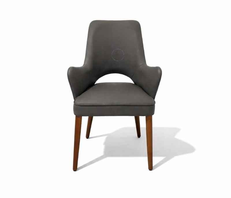 Image 3 for 689 6 Seater Imported Marble Dining Set with Premium Leatherette Upholstery (WH)