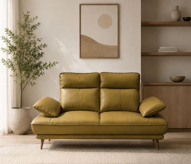 Image 1 for ZM958 2 Seater Sofa Body Touch Leather (CP)(WH)