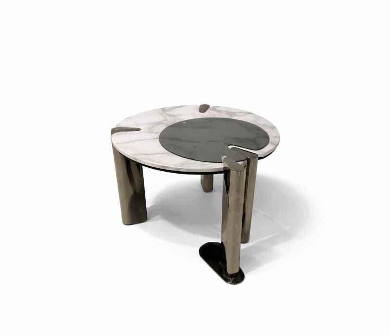 Image 5 for ES 100 Centre+Corner With Marble Top And Metal Base (HYD OTD)