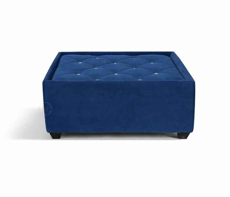 Image 6 for Center Table With Fabric Top And Wooden Base (WH OTD)