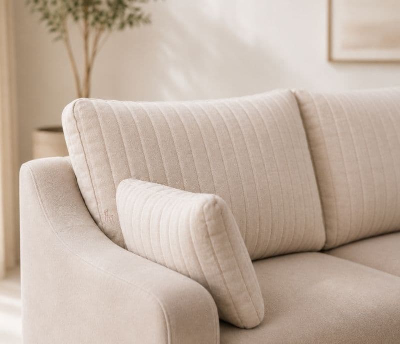 Image 6 for Teddy Sofa 3+2 Sofa Velvet Suede Fabric (KORA)(BWD)(WF)(BS-EC)