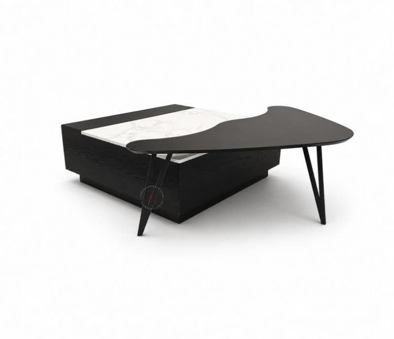 Image 6 for Centre Table -A185 Marble Top & Wooden base (CP OTD)